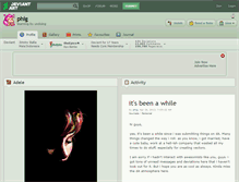 Tablet Screenshot of phig.deviantart.com