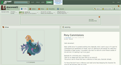 Desktop Screenshot of draconess02.deviantart.com