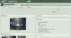 Desktop Screenshot of connectingthedots.deviantart.com