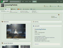 Tablet Screenshot of connectingthedots.deviantart.com