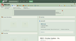 Desktop Screenshot of bbocclub.deviantart.com