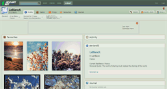 Desktop Screenshot of leblanck.deviantart.com