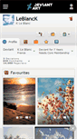 Mobile Screenshot of leblanck.deviantart.com