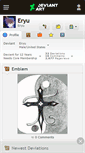 Mobile Screenshot of eryu.deviantart.com