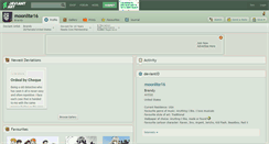 Desktop Screenshot of moonlite16.deviantart.com