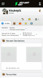 Mobile Screenshot of kisukeplz.deviantart.com