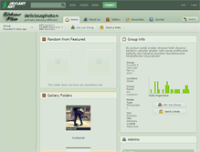 Tablet Screenshot of deliciousphoto.deviantart.com