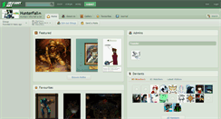 Desktop Screenshot of hunterfail.deviantart.com