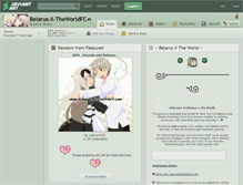 Tablet Screenshot of belarus-x-theworldfc.deviantart.com
