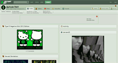 Desktop Screenshot of darkrain7869.deviantart.com