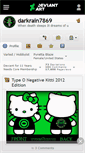 Mobile Screenshot of darkrain7869.deviantart.com