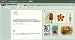Desktop Screenshot of illustrators-club.deviantart.com