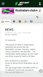 Mobile Screenshot of illustrators-club.deviantart.com