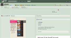 Desktop Screenshot of julinator.deviantart.com