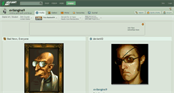 Desktop Screenshot of evilengine9.deviantart.com