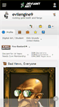 Mobile Screenshot of evilengine9.deviantart.com