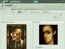 Tablet Screenshot of evilengine9.deviantart.com