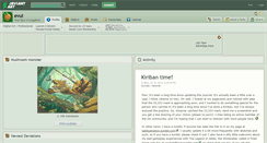 Desktop Screenshot of evui.deviantart.com