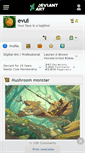 Mobile Screenshot of evui.deviantart.com