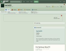 Tablet Screenshot of kairi6009.deviantart.com