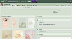 Desktop Screenshot of luxury-90.deviantart.com