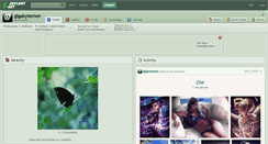 Desktop Screenshot of gigabytemon.deviantart.com