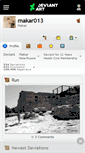 Mobile Screenshot of makar013.deviantart.com