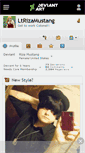 Mobile Screenshot of ltrizamustang.deviantart.com