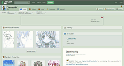 Desktop Screenshot of clannad-fc.deviantart.com