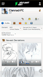Mobile Screenshot of clannad-fc.deviantart.com