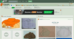 Desktop Screenshot of chevyrw.deviantart.com