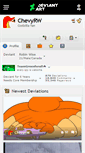Mobile Screenshot of chevyrw.deviantart.com