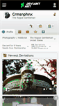 Mobile Screenshot of crmsnphnx.deviantart.com