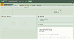 Desktop Screenshot of ember-wolf-rei.deviantart.com