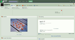 Desktop Screenshot of ellebanna.deviantart.com