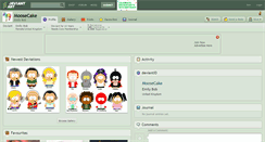 Desktop Screenshot of moosecake.deviantart.com