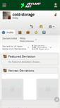 Mobile Screenshot of cold-storage.deviantart.com