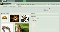 Desktop Screenshot of megu-megu-gumi.deviantart.com