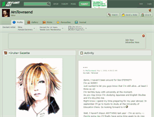 Tablet Screenshot of mrstownsend.deviantart.com