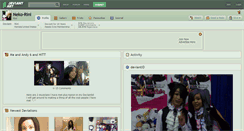 Desktop Screenshot of neko-rini.deviantart.com