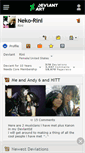 Mobile Screenshot of neko-rini.deviantart.com