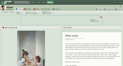 Desktop Screenshot of itismoi.deviantart.com