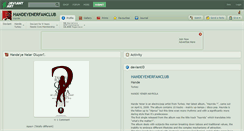 Desktop Screenshot of handeyenerfanclub.deviantart.com