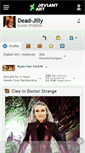 Mobile Screenshot of dead-jilly.deviantart.com