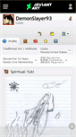 Mobile Screenshot of demonslayer93.deviantart.com