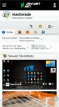 Mobile Screenshot of maxtorade.deviantart.com
