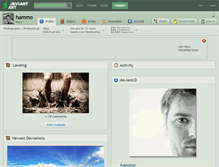 Tablet Screenshot of hammo.deviantart.com