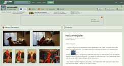 Desktop Screenshot of benzene66.deviantart.com
