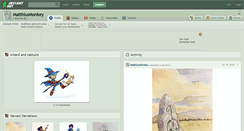 Desktop Screenshot of matthiusmonkey.deviantart.com