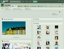 Tablet Screenshot of marudas.deviantart.com